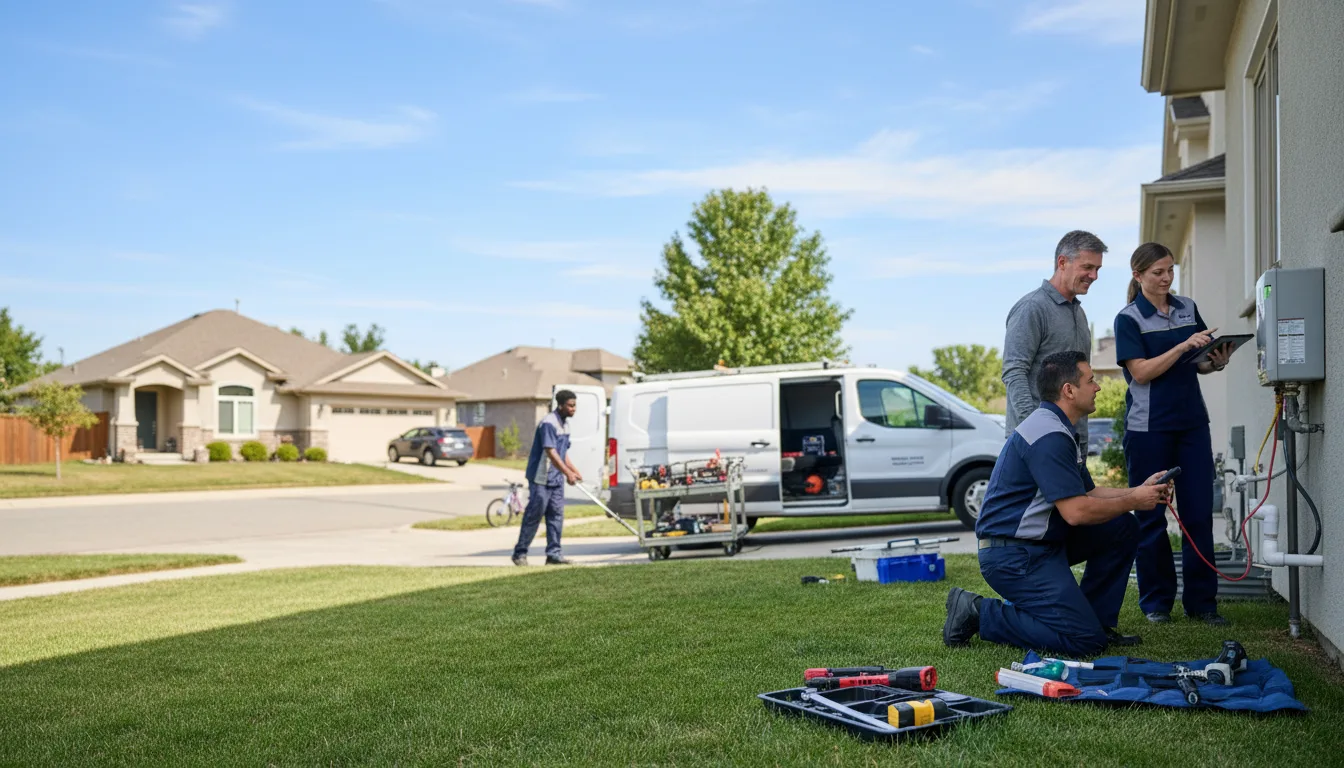 Tankless water heater service in Decatur, TN